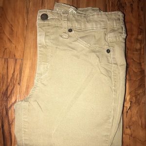 Khaki Skinny Jeans